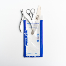 Pungi sterilizare pupinel/autoclav hârtie+plastic Pro Steril 100x200mm set 100 buc.