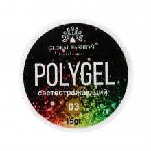 Polygel Reflectiv Global Fashion 15g, 03