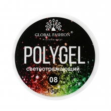 Polygel Reflectiv Global Fashion 15g, 08