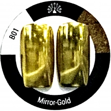 Pigment Unghii, Mirror Gold B01