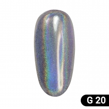 Pigment Unghii, Holographic Silver G20