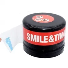 Dispenser Gulere Frizerie - Rotund, Prindere cu Ventuze Red Smile