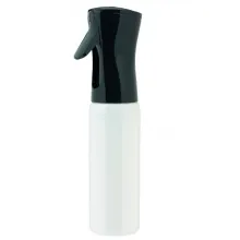 Pulverizator Automat Frizerie/Coafor Alb cu Negru Sibel, 300 ml