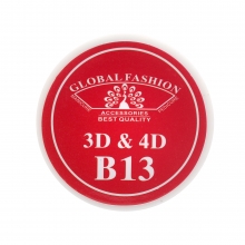 Gel Plastilina 4D Global Fashion, Coral 7g, B13