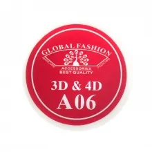 Gel Plastilina 4D Global Fashion, Zmeura 7g, A06