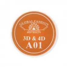 Gel Plastilina 4D Global Fashion, Orange 7g, A01