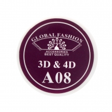 Gel Plastilina 4D Global Fashion, Violet Inchis 7g, A08