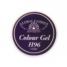 Gel Color Unghii, Vopsea de Arta Global Fashion, Seria Noble Purple H96, 5g