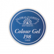 Gel Color Unghii, Vopsea de Arta Global Fashion, Seria Royal Blue I98, 5g