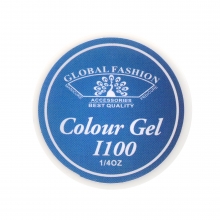 Gel Color Unghii, Vopsea de Arta Global Fashion, Seria Royal Blue I100, 5g