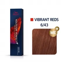 Vopsea de Par Wella Koleston Perfect Me + Vibrant Reds 6/43, 60 ml