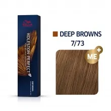 Vopsea de Par Wella Koleston Perfect Me + Deep Browns 7/73, 60 ml