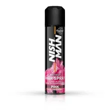 Spray de par colorat Nish Man Roz 150 ml