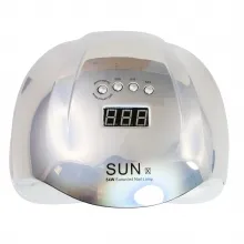 Lampa Unghii UV LED Sun X, 54W, Argintie