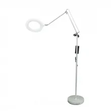 Lampa Circulara cu Trepied, Selfie, LED A2-66, 66W, Argintie