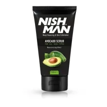 Scrub Facial Avocado - Nish Man -150 ml