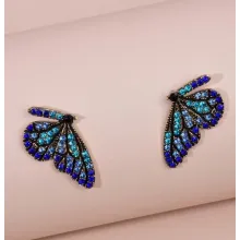 Cercei Fluture Blue