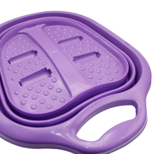 Cadita cu hidromasaj pentru picioare, Pliabila, Mov